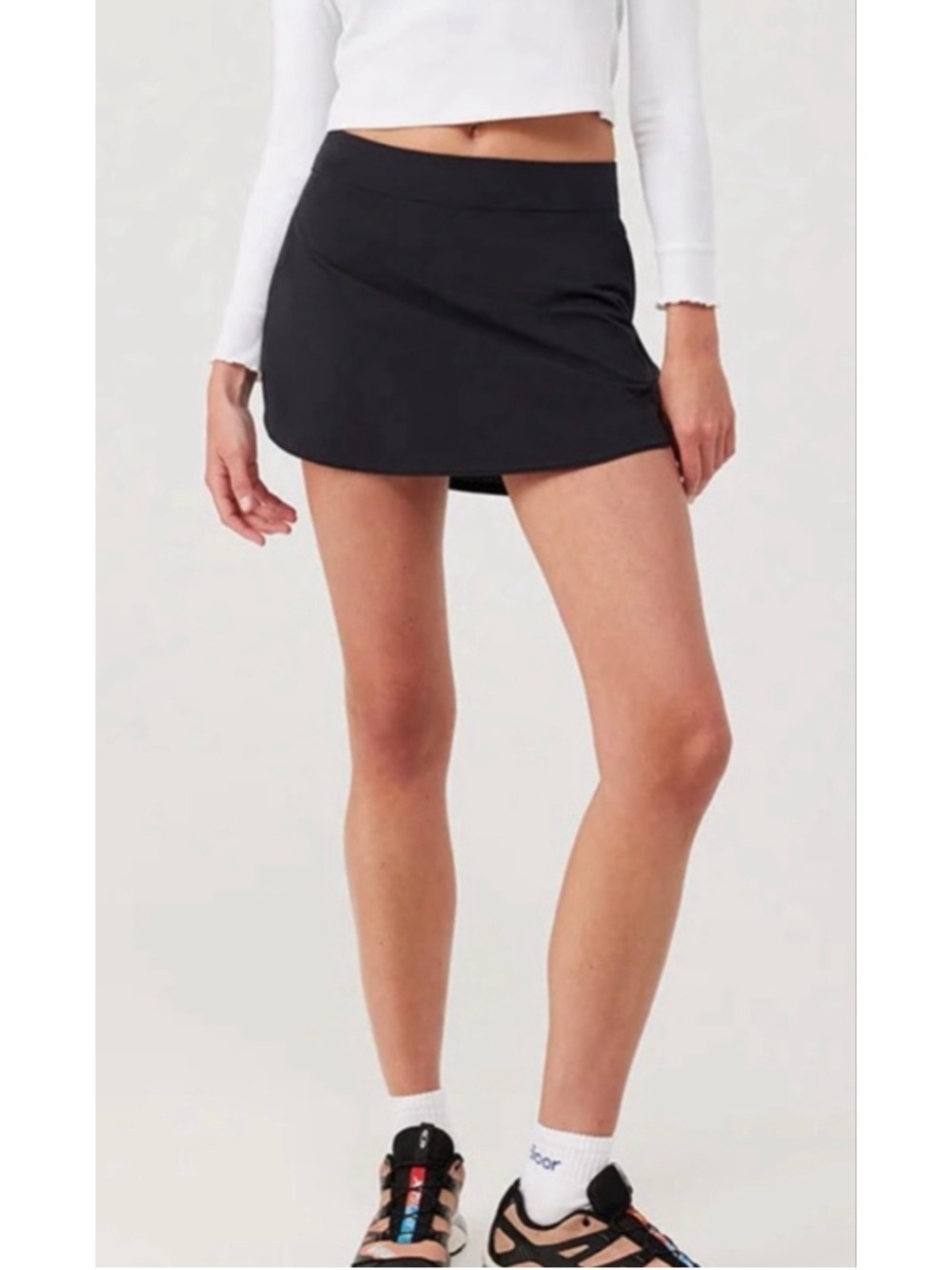 Outdoor Voices LightSpeed Minimal 3" Skort Black Women’s Medium Activewear